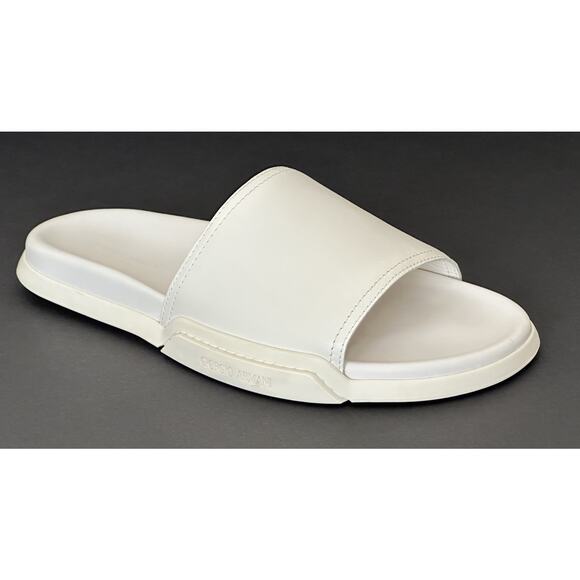 Giorgio Armani Men\'s Off White Sandals 9.5 US (8.5 IT) IT X2P085 IT NIB $645 main image 8